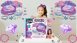 Abigail Unboxes Gemex Gel Creations Studio | Shimmer 'n Sparkle CraZart