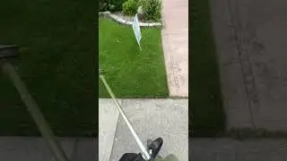 Satisfying lawn edging 11 #asmr #lawncare