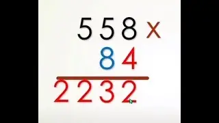 Iubesc matematica. Înmulțirea unui număr SZU cu un număr ZU.