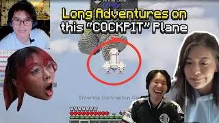Michael Reeves Flying the COCKPIT with Lilypichu & Kkatamina is a DISASTER! ft Toast the Destroyer!