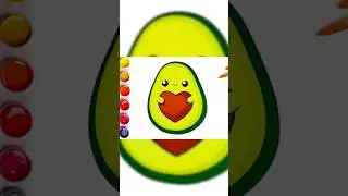 #shorts #short #shortvideo #drawing #cartoon #cute #avocado