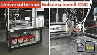 Universal Bolzenschweißen CNC 800x600 mit DXF Postprozessor- Arnhold Bolzenschweissen