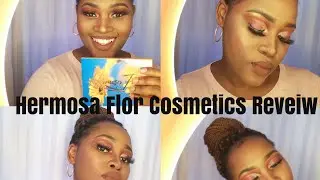 Hermosa Flor Cosmetics Reveiw|Daisy Eyeshadow Pallete|GRWM storytime