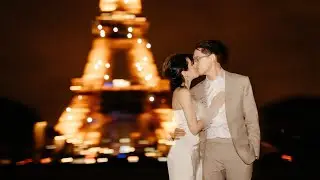 Epic Paris Pre-Wedding film with Natty & Satit
