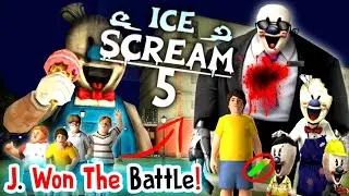 Ice Scream 5 Trailer!!!(Fanmade) | J. Made His All Friends Un-Chubby | Ice scream 5