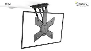 ELECTRONIC TV-DISPLAY CEILING MOUNT - Model SB-2355CME - STARBURST TECHNOLOGIES