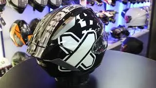 Shoei X-SPR Pro Crosslogo TC-5 Motorcycle Helmet (Black)