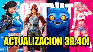 ACTUALIZACION 39.40 DE FORTNITE! (San Valentín, Chappel Roan, Marvel Rivals, KDH Oleada 2 y Más!)