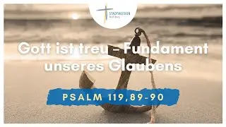 Gott ist treu - Fundament unseres Glaubens | Stadtmission Wolfsburg | Wladimir Shdanow