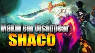 Shaco Making People Disappear | Shaco Dark Harvest (League of Legends)