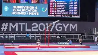 Misha Koudinov high bar - 9.466 - 2017 Artistic Gymnastics World Championships