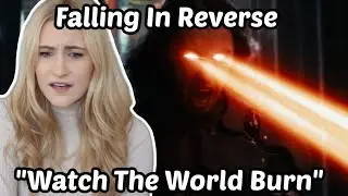 Basic White Girl Reacts To Falling In Reverse - 