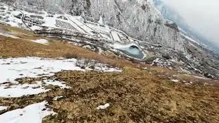 Snowy Canyon Cinematic FPV Video