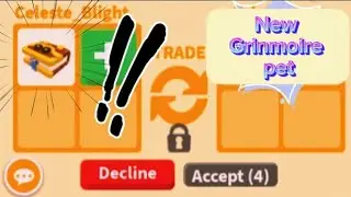 |Adopt me| Trading Grinmoire pets