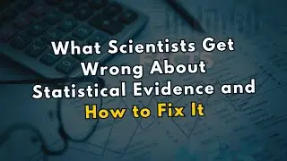 What Scientists Get Wrong About Statistical Evidence and How to Fix It!