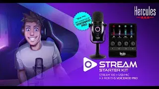 STREAM STARTER KIT | The perfect audio kit to start streaming | Hercules