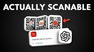 How to Create BRANDED QR Code with YOUR Logo Using ChatGPT