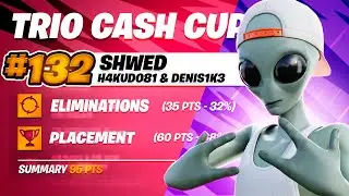 132ND IN TRIO CASH CUP w/h4kudo & denis1k3 - 2 Wins 🏆