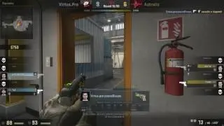 Virtus Pro PashaBiceps 4K 5-7 Pistol vs Astralis Nuke @ ELEAGUE CLASH FOR CASH