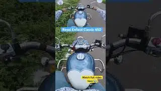Royal Enfield Classic 650 POV Ride #royalenfieldclassic650 #classic650 #royalenfield