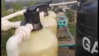 Iron removed water plant in Bangladesh. Iron removal water plant in bd