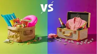 БЮДЖЕТ против РОСКОШИ на праздниках! Забавные хаки и туристические гаджеты