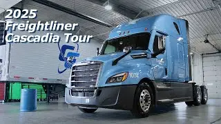 New Truck Tour | 2025 Freightliner Cascadia
