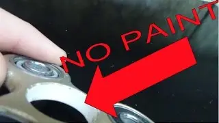 How to SAFELY Paint Fidget Spinner WITHOUT Slowing Spin Time