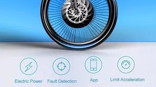 iMortor 26 inch MT1 9 3 In 1 Intelligence Bicycle Wheel Permanent Magnet Brushless DC Motor Battery