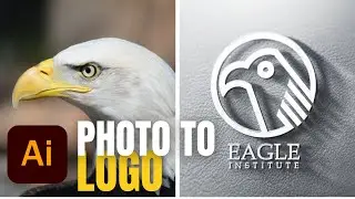 PHOTO to LOGO Tutorial illustrator Explained | #graphicdesign  #logodesign #phototologo #imagetologo