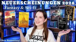 15+ Fantasy & Sci-Fi B&uuml;cher, die bald erscheinen🗡️| Endlich wieder gute High Fantasy Neuheiten?😮