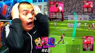 🔥X3 REVIEW🔥 CAMPBELL 97, PETIT 96 & GILBERTO SILVA 96 ICONIC MOMENT PES 21 MOBILE