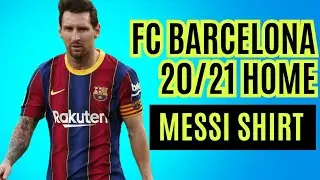 Messi last season FC Barcelona 2020/21 Home Jersey