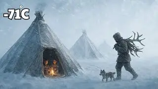 24 Hours With Yakut Nomads in Winter | How They Survive –71°C @stylishminihomes