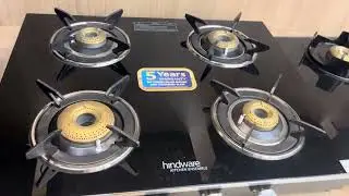 Hindware Emineo 4 br ai || best to best gas stoves ￼ autoignition reviews ￼