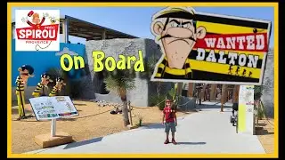 Wanted Dalton - Parc Spirou- on board video 🎢 #family #fun #travel