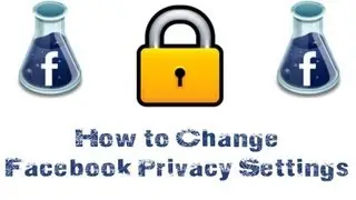 How To Change Your Privacy Settings On Facebook - Facebook Tutorial