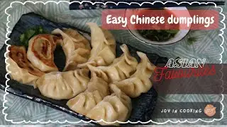 Easy Chinese chicken dumplings recipe (perfect for Chinese New Year)#homecooking #tasty #Chinesefood