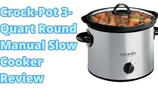 Crock-Pot SCR300 Best Small Slow Cooker 2024? My HONEST Review for Solo Eaters.