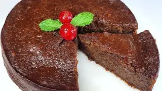 Рецепт рождественского черного торта/ромового торта | густой и изысканный, обязательно попробуйте.