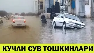 Самаркандда дахшат сел хамма ерни сув босмокда
