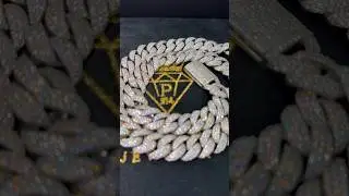 Iced Out a Client in a 16MM Cuban 💎 | Prestige 314 #stl #jewelry #chain #cubanlink #customjewelry