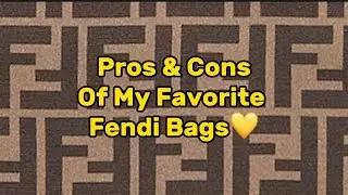 Pros and Cons of my Favorite Fendi Bags😀