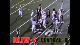 Belfry vs. Johnson Central 2008 Highlights