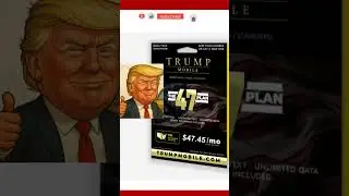 Trump vừa ra mắt mạng di động ri&ecirc;ng? #trumpmobile #viralshorts