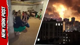 Russia pounds Ukraine's Kyiv with drones in massive overnight attack