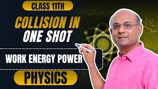 Collision in 1 shot - Class 11 Physics | Work, Energy and Power | AhaGuru Balaji Sampath