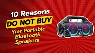 DON'T BUY YIER Portable Bluetooth Speakers Before Watching THIS! 🔊😱