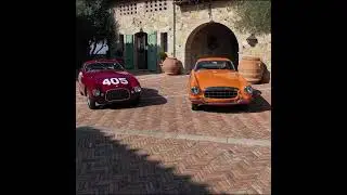 EXTREMELY RARE Vintage 1955 Ghia-bodied Ferrari Restored to Perfection.