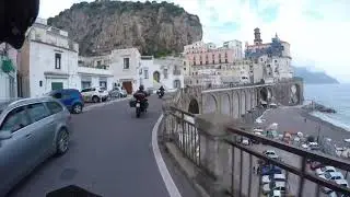 Costiera Amalfitana in moto